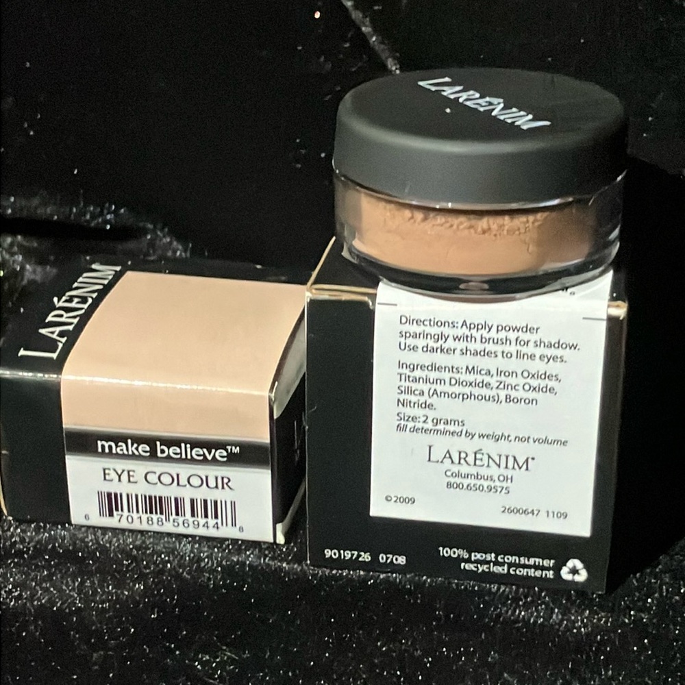 Larenim Make Believe eye colour mineral makeup loose powder eyeshadow New